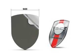 GMC Emblemi Distintivi Auto Max Sportivi Chic Durevoli